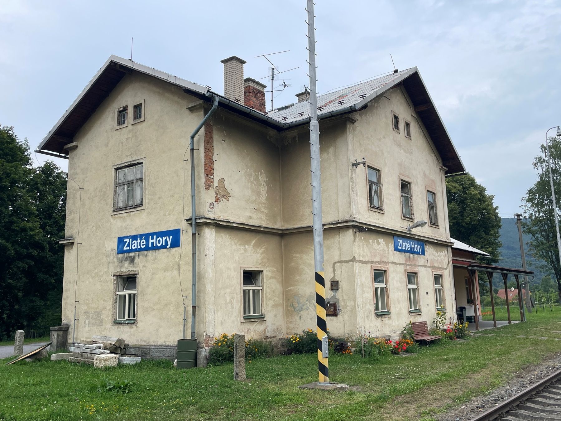 22.3.2026 Zlatohorské nádraží se těší na vlaky a jednu velkou slávu