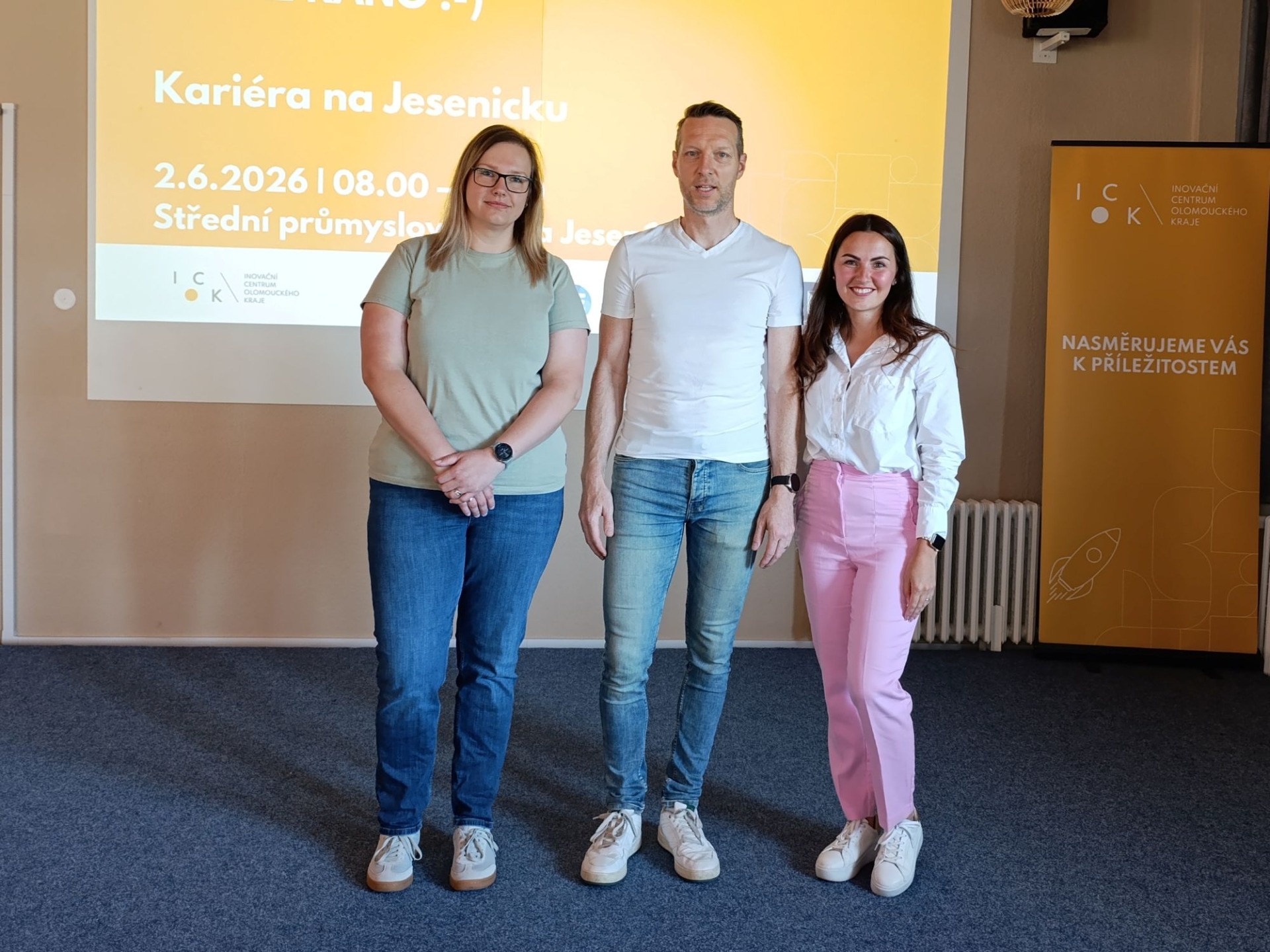 3.6.2026 Úřad práce, M.B.A. Finance a ICOK pobavili studenty z eMka